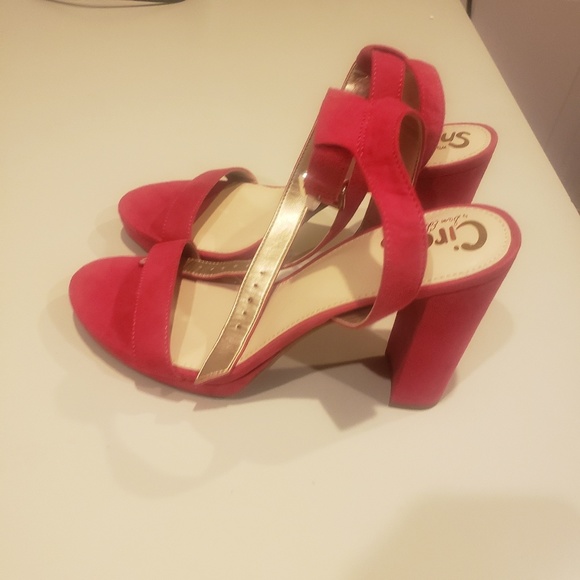Circus by Sam Edelman Shoes - Pink open toe slingbacks.